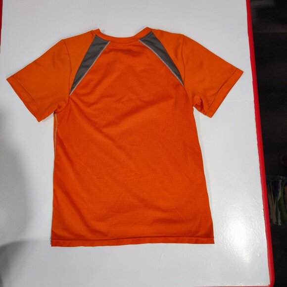 C9 by Champion duo-dry short sleeve athletic T-shirt orange boys size M (8-10) - Picture 3 of 6